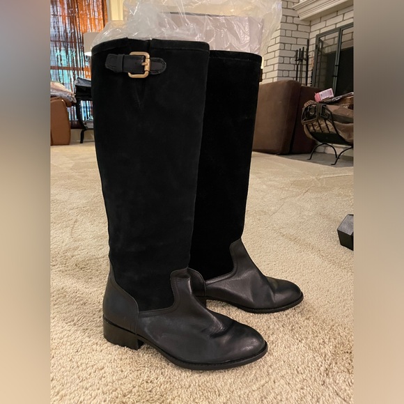 Ralph Lauren Suede and Leather riding boots - Picture 9 of 9